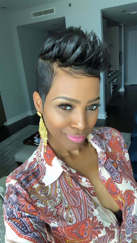 10 Short Mohawk Haircuts For Black Women Fashion Style