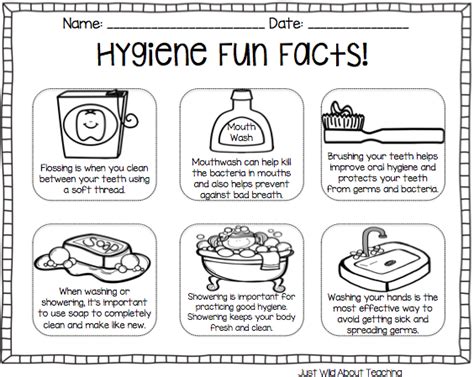 Unique Hygiene Activities For Preschoolers Collection Worksheet For Kids