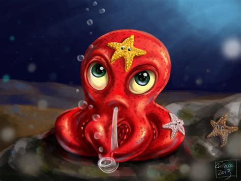 Just An Octopus Smoking Underwater By Kiaruzz On Deviantart