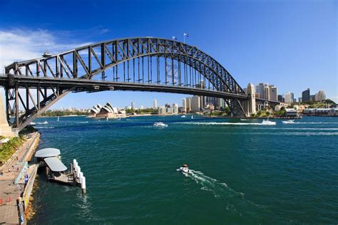 Sydney Harbour Bridge Bro Sydney New South Wales Australien