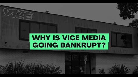 vice media is going bankrupt youtube