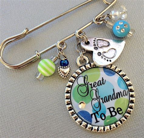 Grandma To Be Pin Mom To Be Pin Aunt To Be Personalized Pin
