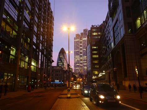 London The Gherkin After Sunset 2 Luna Flickr