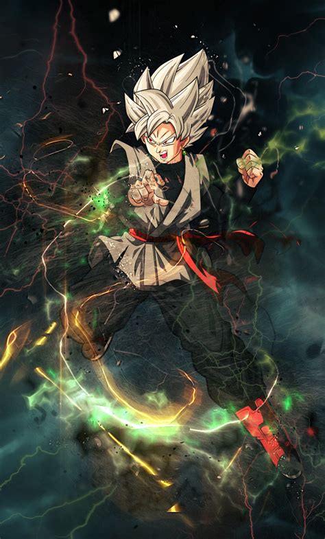 4k dragon ball z wallpaper. 1280x2120 Black Goku Dragon Ball Super Anime iPhone 6+ HD ...