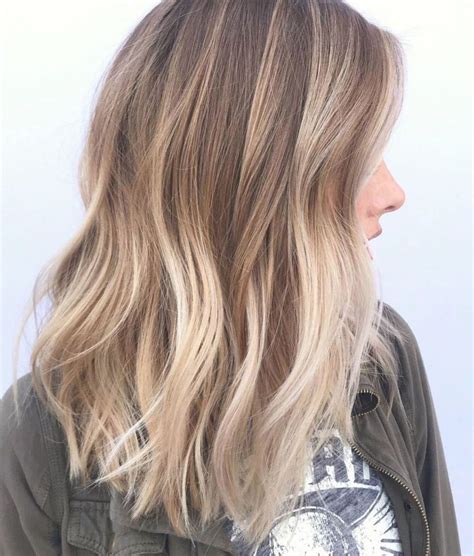 Cool And Neutral Blonde Balayage Highlights Brown Hair With