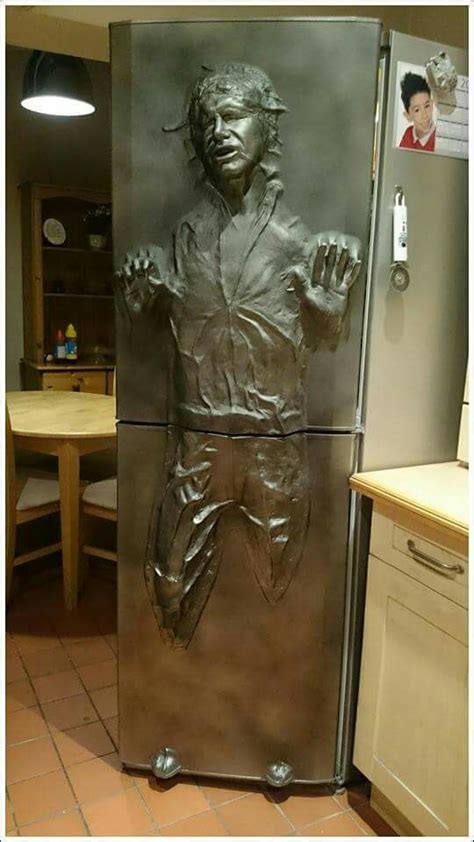 Star Wars Han Solo In Carbonite Refrigerator Tested Star Wars Decor