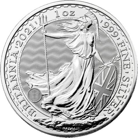 Britannia 2021 1 Oz Silver Bullion Coin The Royal Mint