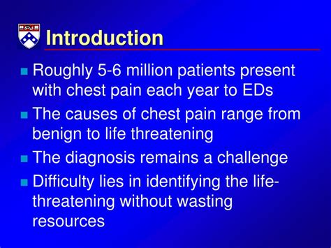 Ppt Approach To Chest Pain In The Ed Powerpoint Presentation Free