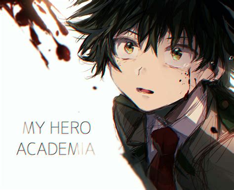 Wallpaper Boku No Hero Academia Anime Boys Midoriya