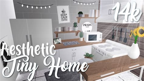 14k Aesthetic Tiny Home Bloxburg Youtube