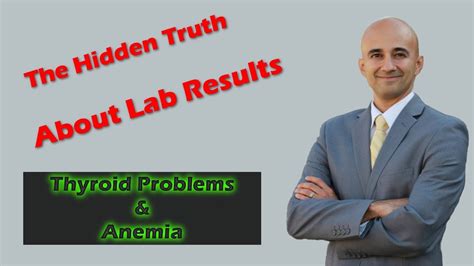 Thyroid Problems And Anemia The Truth About Lab Levels Youtube