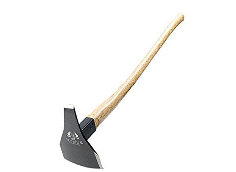 Prohoe Triangle Head Rogue Hoe With 40″ Curved Hickory Handle Great