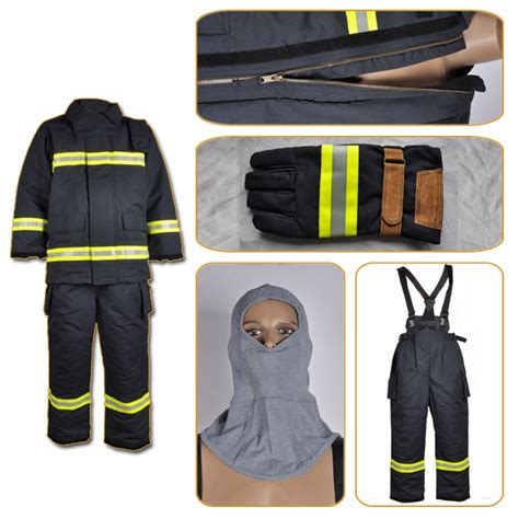 Aramid Firefighter Protective Fire Safety Suit Buy Aramid Firefighter