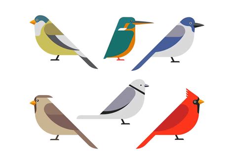 Vector Birds Clip Art