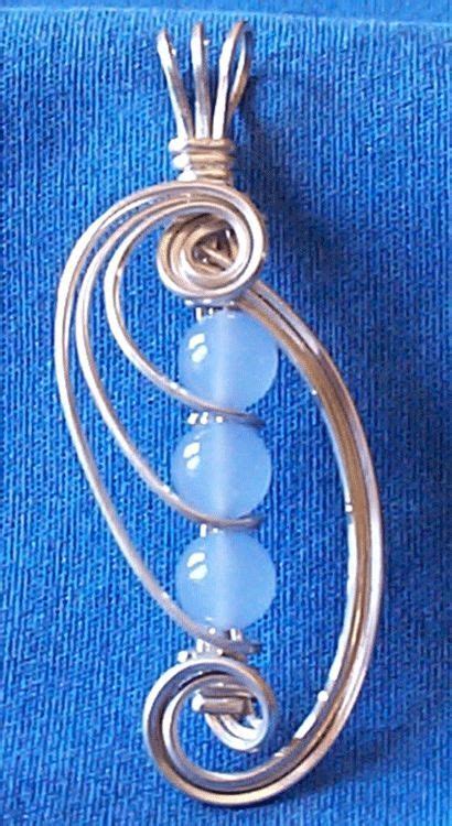 Wire Wrapped Bead Pendant Tutorial By Robert Burton On Beadfx Wire