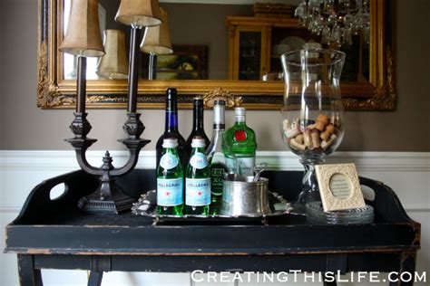Position name price brands color wood material collection (related) set ascending direction. Butler's Tray as Bar Cart - Creating This Life