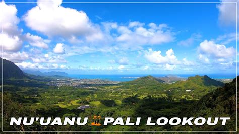 Nu Uanu Pali Lookout One Of Oahu S Best Scenic Locations Great
