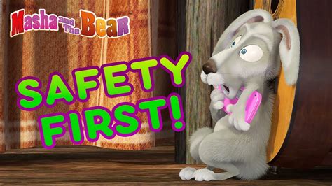 Masha And The Bear 🚦🙅 Safety First 🙅🚦 Cartoon Collection 🎬 Game Over Fin Del Juego Youtube