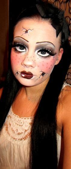Wish I Could Do This On My Own Face Cracked Doll Makeup Doll Makeup