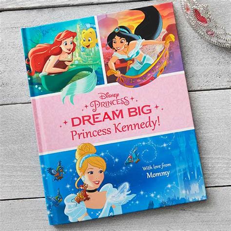 Personalized Disney Princess Kids Book Dream Big