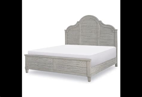 Legacy Classic Belhaven Modern Farmhouse King Arched Panel Bed