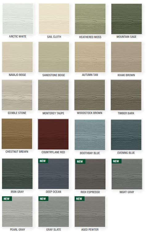 Hardie Board Colors Combinations Hair Color Loreal