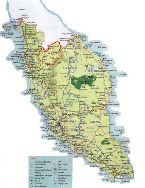 Peta Negeri Perak Mengikut Daerah Negeri Perak Merupakan Negeri Yang
