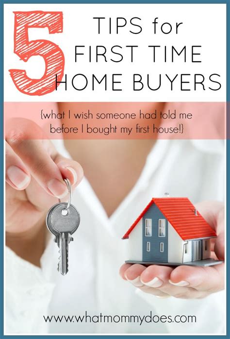 5 Tips For First Time Home Buyers Buying First Home First Home Buyer