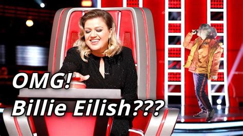 Billie Eilish In The Voice Blind Auditions Best Billie Eilish