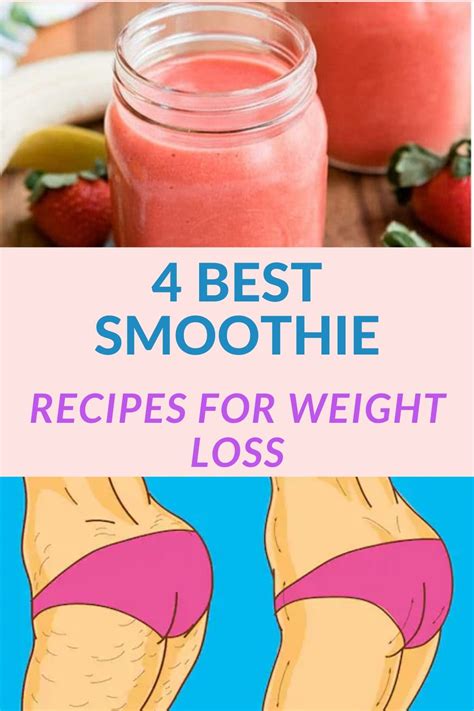 4 Best Smoothie Recipes For Weight Loss Hello Healthy