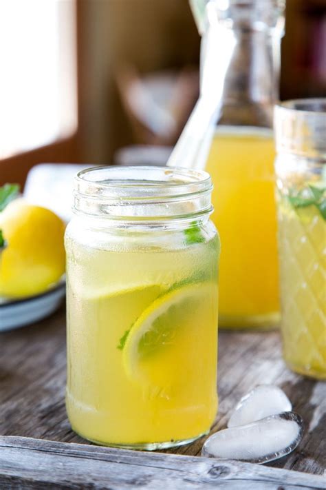Recipe Iced Green Tea With Mint And Ginger Recipe Ginger Drink