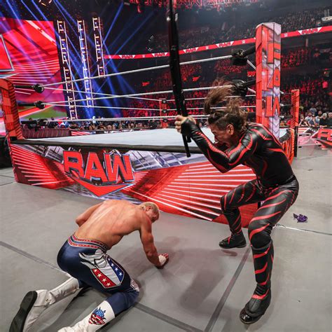 Cody Rhodes Vs Shinsuke Nakamura Monday Night Raw January Wwe Superstars Photo