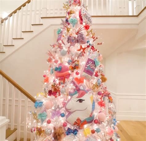 Unicorn Candy Christmas Tree Decorations Candy Christmas Tree Cute
