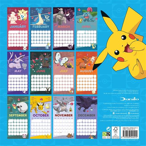 Pokemon Calendar April 2021 Calendar Apr 2021