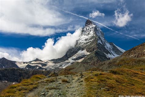 Clouds climbing the Matterhorn - HDRshooter