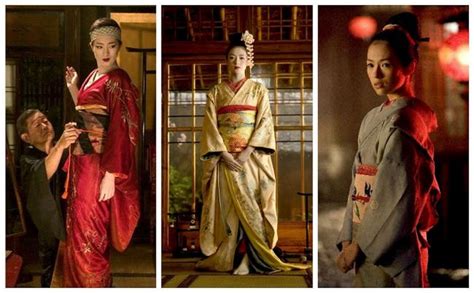 Memoirs Of A Geisha Ziyi Zhang As Sayuri Costume Designed By
