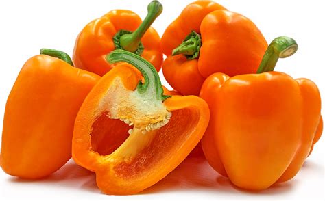 Orange Holland Bell Peppers Information Recipes And Facts