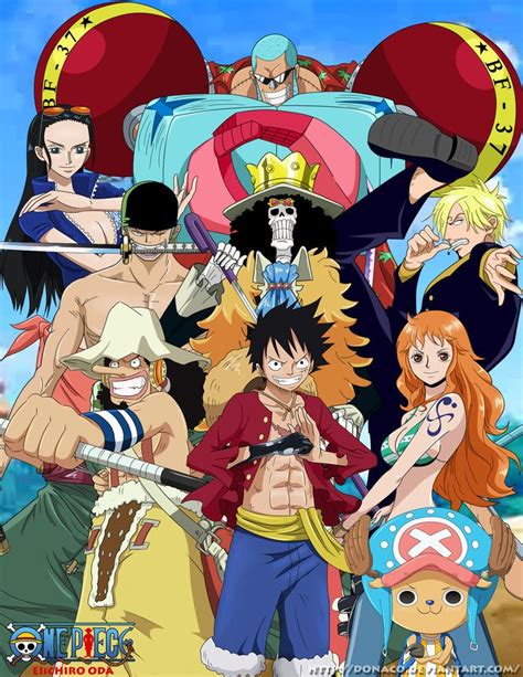 One Piece Anime Wallpaper With All The Characters