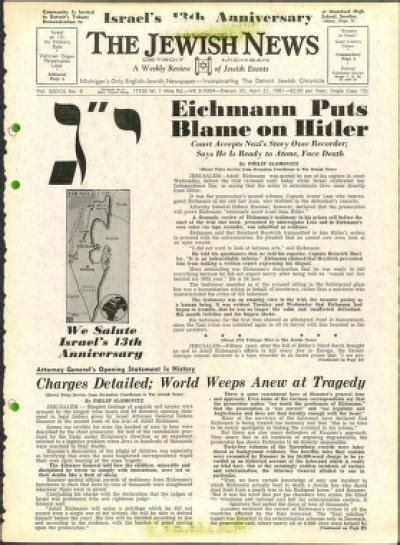 The Detroit Jewish News Digital Archives April 21 1961 Image 1