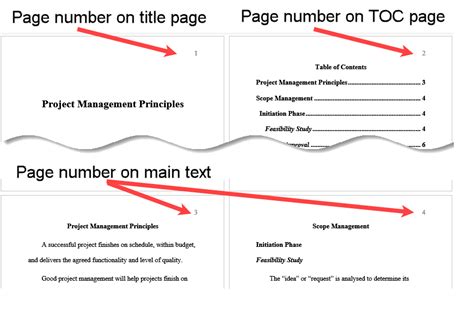 Create A Table Of Contents With Page Numbers