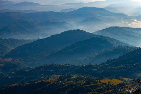 Sunrise View From Nagarkot Nepal Camelkw Flickr