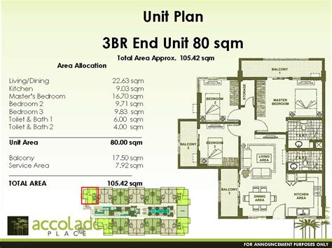 80 sqm floor plan 2 storey. Condo Sale at Accolade Place Condominiums Floor Plans