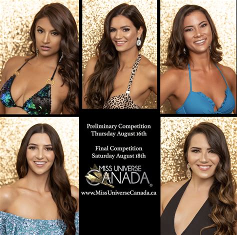 Days Left Before The Start Of Miss Universe Canada Pageant Week Miss Universe Canada