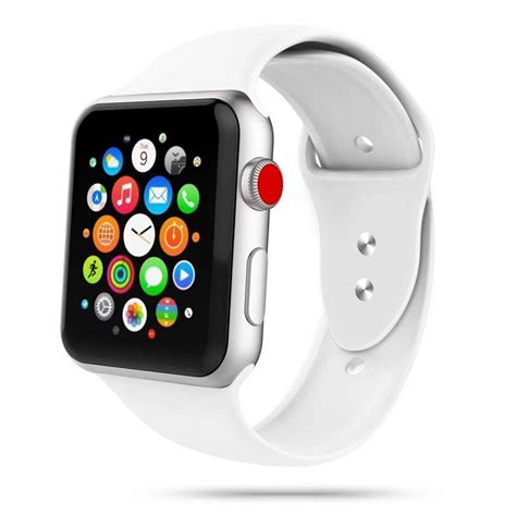 Remienok Watch Band Jersey Apple Watch 123456se 4244mm White