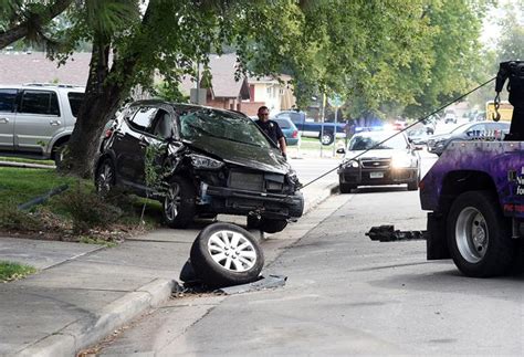 Multiple Vehicle Crash In Loveland Sends Car Into Front Yard Loveland