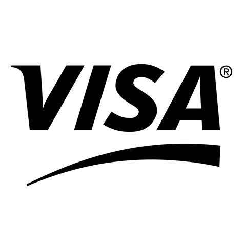 White Visa Logo Logodix