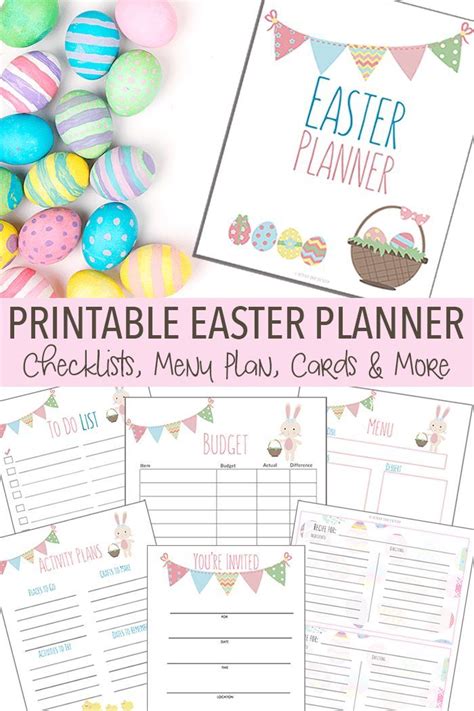 The Easter Planner You Need To Get Organized Easter Activities For