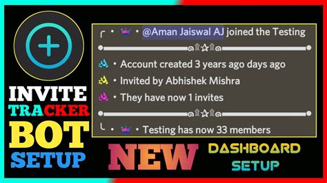 How To Setup Invite Tracker Bot In Discord 2022 Full Explained Part