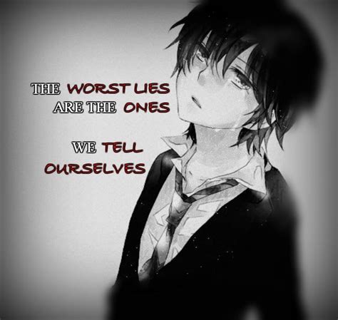 Broken Sad Anime Boy Quotes Sad Lonely Suicidal Anime Broken Heart