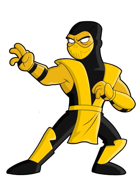 Springfield Punx Mortal Kombat Ninjas Scorpion